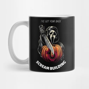 Scream Building Mug